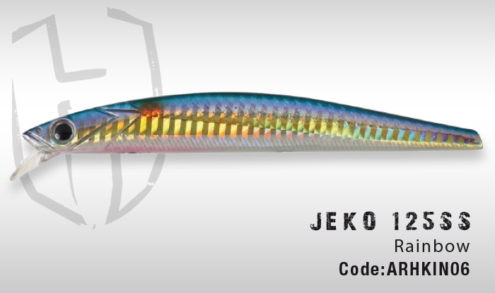 Herakles Jeko 125 SS mm. 125 gr. 16,8 colore RAINBOW